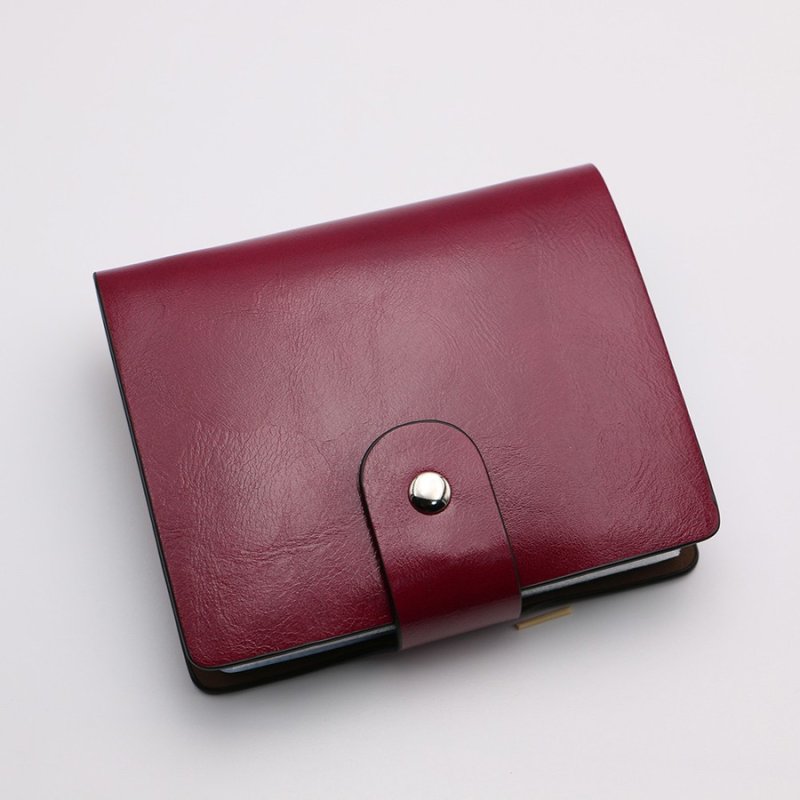 画像10: カードケース 66枚収納 全9色 磁気防止 レザー 大容量 カード入れ 男女兼用 kk1811 (10)