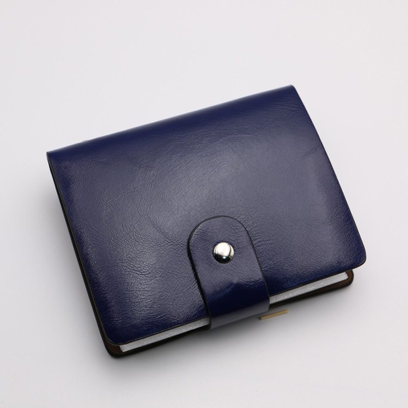 画像6: カードケース 66枚収納 全9色 磁気防止 レザー 大容量 カード入れ 男女兼用 kk1811 (6)