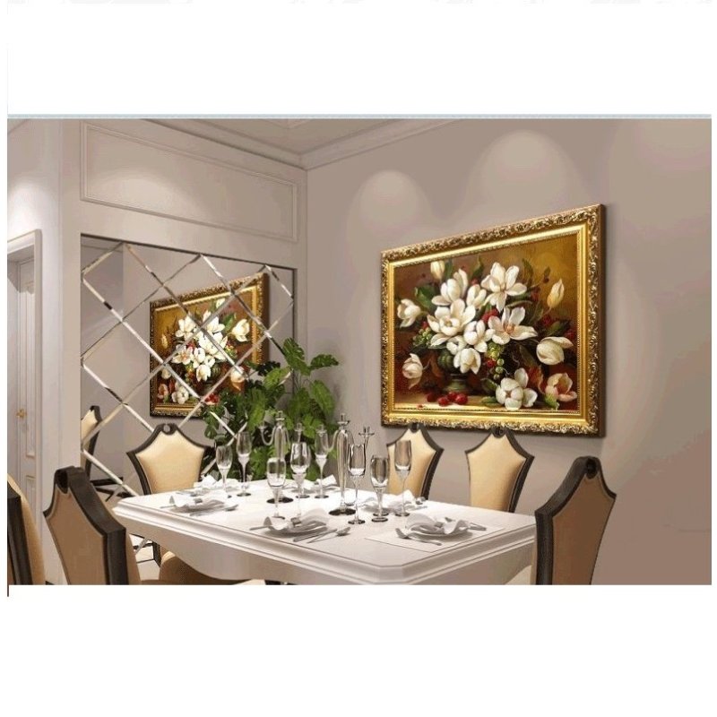 画像9: クロスステッチ 刺繍キット ガーデニア 花 油絵風 絵画 手芸 進級 初心者 やり方付き 簡単 手作り室内刺繍装飾品 指ぬき 綿糸通し付き 三四郎市場 送料無料 (9)