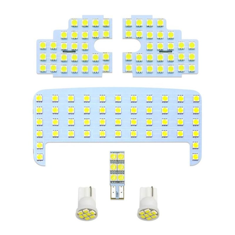 画像1: LED ルームランプ ホワイト トヨタ シエンタ170系 室内灯 NHP17 NSP17 NCP17 専用設計 爆光 カスタムパーツ (1)