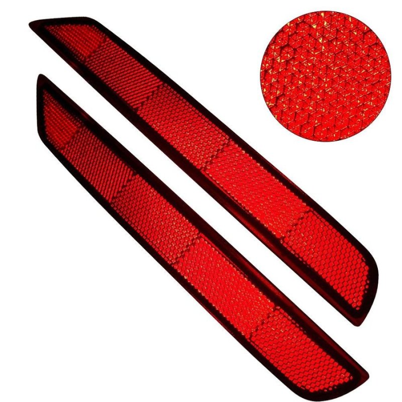 画像2: LED リフレクター スバル フォレスター 車検対応 左右セット 反射機能付き LEDリフレクター ブレーキランプ ブレーキ スモール連動 取付簡単 (2)