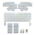 画像2: トヨタ ハリアー60系 LED ルームランプ ホワイト ハイブリッド車 対応 ZSU60 ZSU65 AVU65 室内灯 専用設計 爆光 6000K カスタムパーツ 取付簡単 (2)
