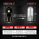 画像2: T10 LEDポジション クールホワイト 6000K 高輝度 爆光 3030SMD×6連 ルームランプ ライセンスランプ ナンバー灯 ドアカーテシランプ 2個入り (2)
