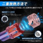 画像5: S25 ピン角違い LED ウィンカーバルブ  冷却ファン搭載 ハイフラ防止 抵抗内蔵 S25シングル 150° ピン角 BAU15S PY21W ステルス仕様 DC12V車用 無極性2個入り (5)