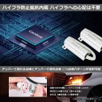 画像5: 30系 アルファード ヴェルファイア 前期 80系 ノア エスクァイア 後期 ウィンカー ポジション 専用 LED セット 2色切替 純正交換 ハイフラ防止 12V車用 ポン付け (5)