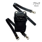 画像12: シザーケース 7丁 本革  業務用シザーバッグ KK(三四郎市場) (12)