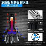画像5: HB4 9006 LED フォグランプ 車検対応 ホワイト 6000LM 6000K led交換 バルブ 高輝度 ヘッドライト ファンレス 一体型 ポン付け 純正交換 角度調整 取付簡単 (5)