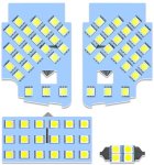 画像8: LED ルームランプセット マツダ デミオ DJ系 / マツダ2 対応可 ホワイト 白色 6000K 車種別専用設計 カスタムパーツ 取付簡単 取付保証書付き 一年保証 (8)