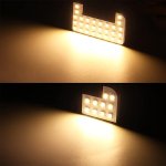 画像6: ステップワゴン LED ルームランプ ステップワゴン 電球色 3500K 車内灯 専用パーツ カスタム 純正交換 加工不要 取付簡単 4点セット 1年保証 (6)