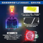 画像7: D3S LED ヘッドライト LEDバルブ 2個セット 12V/24V ホワイト 6000K キャンセラー内蔵 ノイズ対策  車検対応 配線レス 純正交換 アダプティブ干渉無し 純正HIDバラスト接続 ポン付け (7)