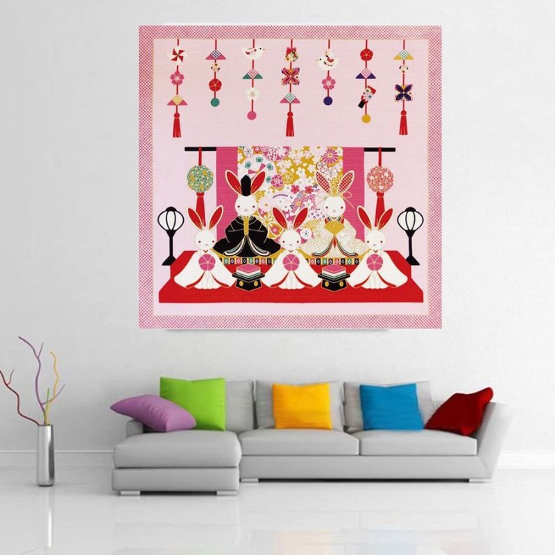 画像3: 刺繍キット 刺繍材料セット 工芸 DIY 刺繍ツール ひな祭り 七五三 初心者 簡単 刺繍 花柄 手芸 図案 立体刺繍 送料無料 日本語説明書 壁飾り 家庭刺繍 (3)