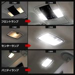 画像6: ランドクルーザー ランクル プラド 150系 LEDルームランプセット TX-L/TZ/TZ-G GDJ GRJ TRJ 前 中 後期 5人乗り 7人乗り ホワイト 6000K 専用パーツ 一年保証 (6)