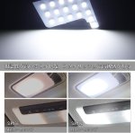 画像4: LED ルームランプ セット 日産 ノート E13 SNE13 R2.12〜/ ノートオーラ FE13 FSNE13 年式：R3.8〜 専用 パーツ 車内灯 室内灯 6000K ホワイト 爆光 ゴースト点灯対策 カスタムパーツ LEDバルブ 3チップSMD搭載 純正交換 加工不要 取付簡単 取扱説明書 (4)