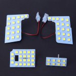 画像7: LED ルームランプ セット 日産 ノート E13 SNE13 R2.12〜/ ノートオーラ FE13 FSNE13 年式：R3.8〜 専用 パーツ 車内灯 室内灯 6000K ホワイト 爆光 ゴースト点灯対策 カスタムパーツ LEDバルブ 3チップSMD搭載 純正交換 加工不要 取付簡単 取扱説明書 (7)