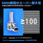 画像5: LED ヘッドライト HB3/HB4 爆光 車検対応 3倍明るさ バイク用 純正配光 カットライン ヒートパイプ内蔵 静音ファン付き ノイズ対策 ハロゲン型 純正交換 ポン付け ホワイト 6000K 9600LM 単体35W 12V車用 取扱説明書付き 2個セット (5)