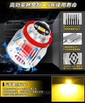 画像5: LED フォグランプ 新型 トヨタ 純正LEDフォグ 5800lm超爆光 純正交換 車検対応 フォグバルブ カローラスポーツ クロス ツーリング ルーミー イエロー 純正サイズ ポン付け 200系/7型ハイエース 50プリウス後期 クラウン220系 C-HR GR アトレー 80ハリアー 特殊工具付き 2個セット (5)