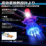 画像6: H4 LED ヘッドライト 車検対応 H4 Hi/Lo LED 12V/24V車適合 トラック対応 ホワイト イエロー 6500K?3000K Loビーム 2色切替 メモリー機能付き 30W 8800LM カットラインあり 純正交換 ポン付け 静音ファン 防水仕様 日本語取説 2本セット (6)