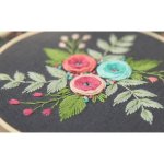 画像10: 刺繍 刺繍キット 材料セット キット 手芸 工芸 DIY 刺繍ツール 初心者 簡単 立体な刺繍へ 刺繍枠 刺繍 花 送料無料 (10)