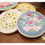 画像6: 刺繍 キット 工芸 DIY 刺繍ツール 初心者 簡単 立体な刺繍へ 刺繍枠 刺繍材料セット 送料無料 (6)