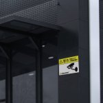 画像2: 防犯ステッカー 2枚 セキュリティーステッカー 防犯シール 24時間作動中 A5サイズ 屋内屋外 防水素材 JENNOV (2)