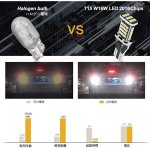 画像4: バックランプ T15 T16 ホワイト6000k LED キャンセラー内蔵 ウェッジ球 後退灯 45連SMDチップ LEDテールランプ 爆光 無極性 2個セット 一年保証 (4)