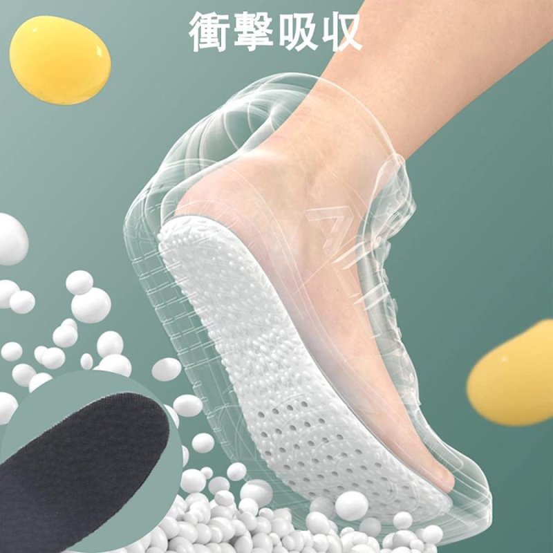 画像7: インソール アーチサポート 防臭 通気性抜群 中敷き 衝撃吸収 底の薄い靴 ウォーキング 登山 立ち仕事 メンズ レディース 疲れ感じない シューケア 女性用 男性用 (7)