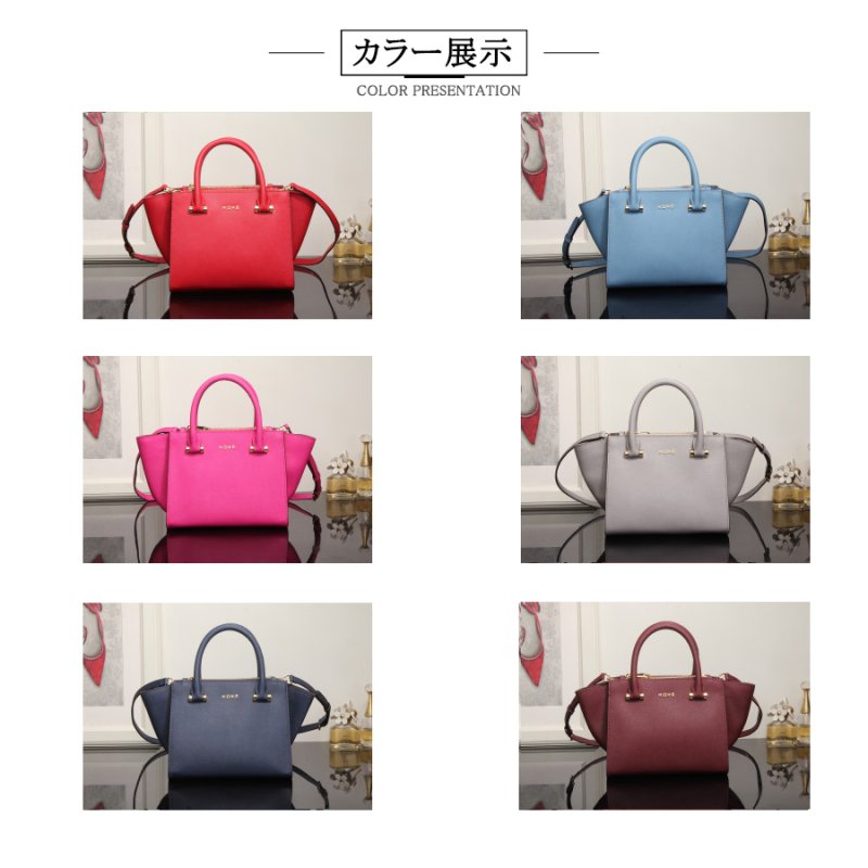 画像4: KOKE ショルダーバッグ 本革 レデース ハンドバッグ 2way 12色 koke306 (4)