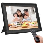 画像1: デジタルフォトフレーム 10.1インチ 自動ON/OFF 800*1280解像度 IPS 写真 動画 音楽 再生 スライドショー 広角視野 壁掛け ギフト (1)