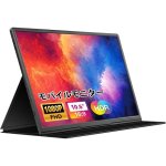 画像1: モバイルモニター 10.5インチ 薄型 超軽量250g モバイルディスプレイ 1920*1280 FHD HDR ゲームモニター IPS PC/Switch/PS4/Xbox/スマホなど対応 USB Type-C/Mini HDMI/スタンドカバー付き (1)