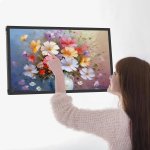 画像5: デジタルフォトフレーム wifi 21.5インチ 大型 デジタルサイネージ 大画面 1920*1080 64GB内蔵ストレージ 遠隔転送対応 自動回転 壁掛け 商品宣伝 思い出 おしゃれ 一年保証付き (5)