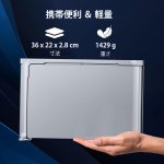 画像9: トリプル ポータブル モニター 14インチ ノートパソコン エクステンダー スクリーン 15インチ-17.3インチノートパソコン用 1920*1080 IPS Windows MacOS (9)