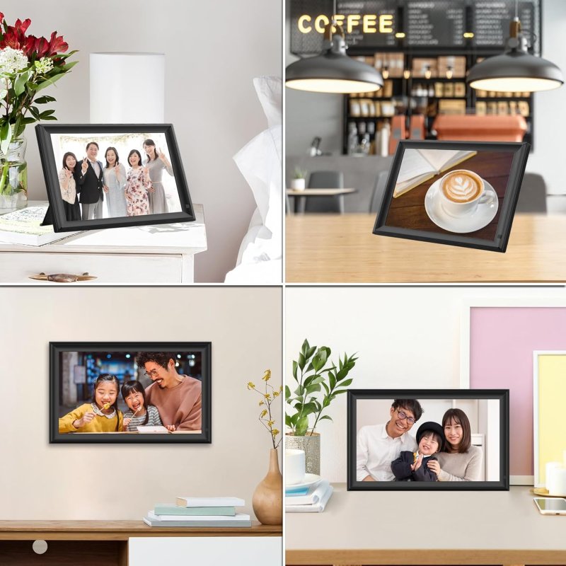 画像7: デジタルフォトフレーム wifi デジタルアルバム デジタル写真立て moonka 動画再生 15.6インチ 写真 スライドショー FHD 遠隔転送 64GB MOONKA FRAMEO (7)