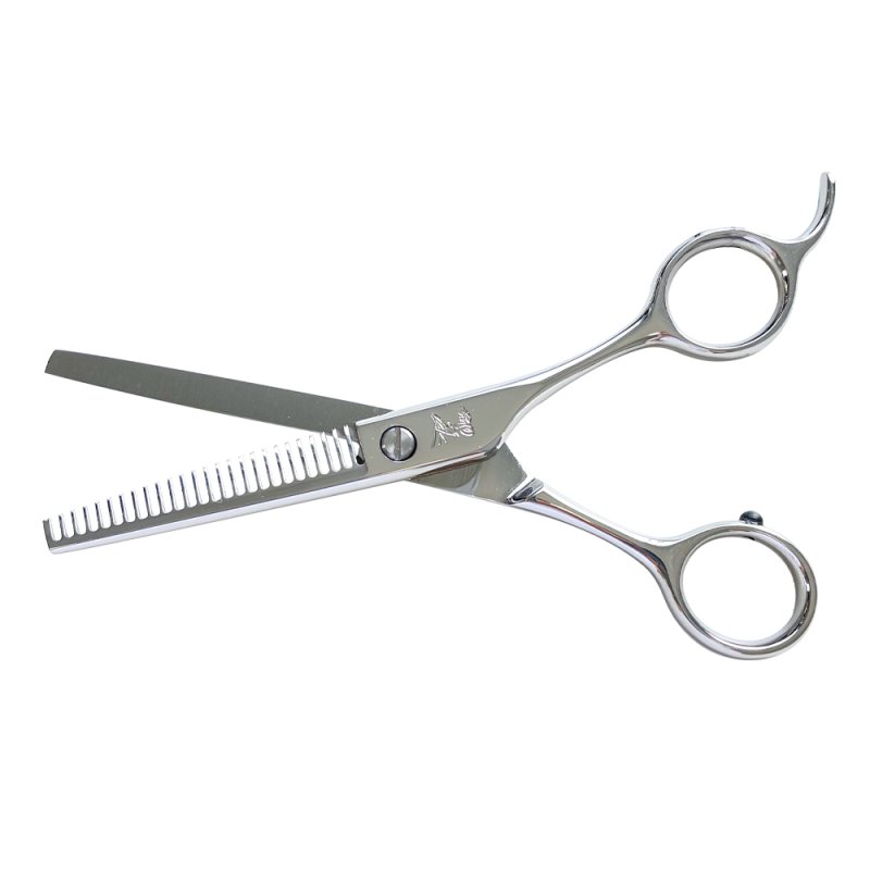 画像7: 菊王冠Wing トリミングシザー セニング(スキバサミ)【5.5インチ】 (7)