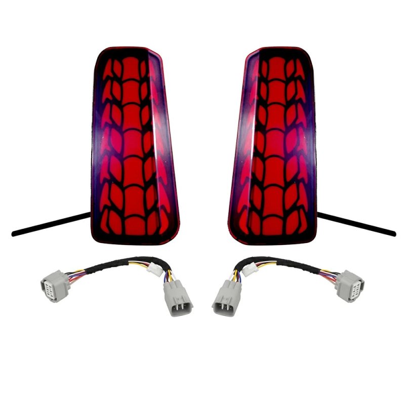 画像4: TOYOTA アルファード/ヴェルファイア 30系 後期対応 ledリフレクター LEDリアバンパー用 シーケンシャルウインカー ブレーキランプ ハザードランプ  流れる  LED流れるウインカー 連動 明るい 防水 耐熱 耐衝撃 左右セット 1年保証 (4)