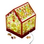 画像1: ビバリー パズルライト お菓子の家 208ピース ジグソーパズル  【送料無料】 (1)