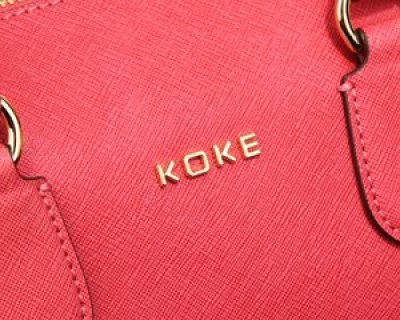 画像1: KOKE ダウンボストンバッグ ショルダーバッグ レディース 7色 koke14