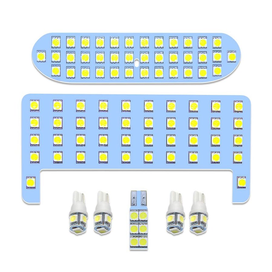 トヨタ アクア LED ルームランプ NHP10系 後期 ホワイト TOYOTA aqua NHP10 室内灯 専用設計 車種専用 爆光 6000K カスタムパーツ 内装パーツ 取付簡単