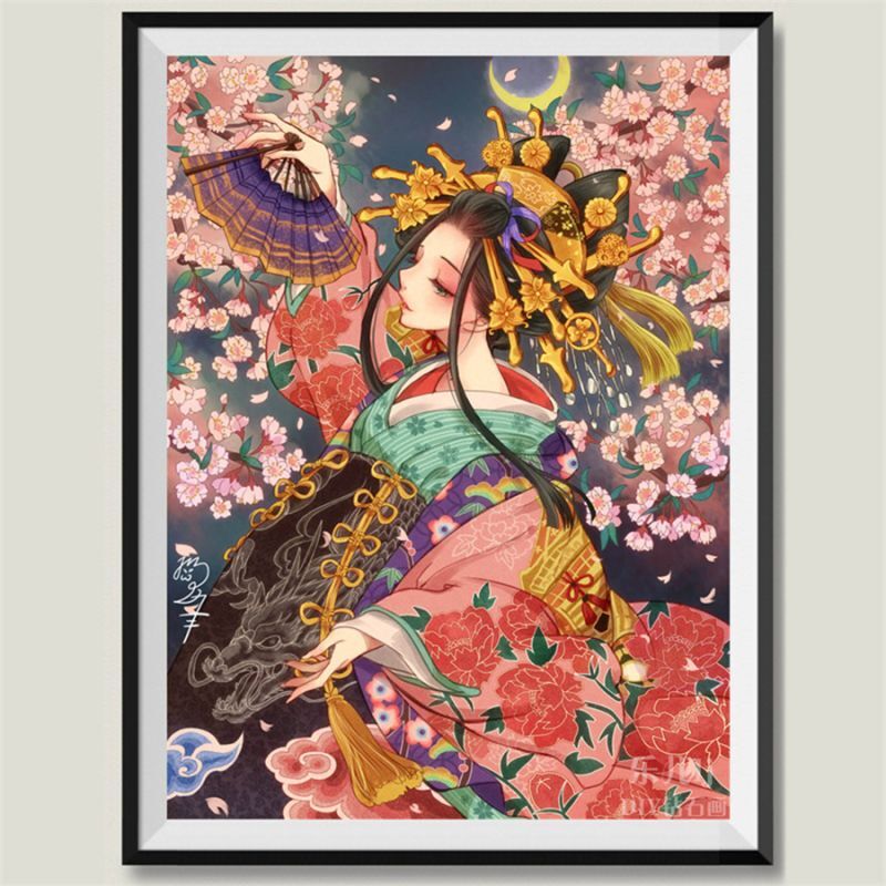 ダイヤモンドアートキット 紫陽花 桜 - 通販 - guianegro.com.br