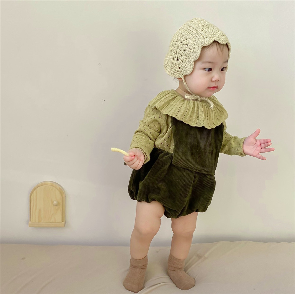 ベビー服 Baby服 キッズ服 赤ちゃん服 ベイビー Baby 森の妖精 赤ちゃん服 出産祝い コットン 可愛い服 新生児服 プレゼント 孫服 女の子 男の子 誕生日 クリスマス パーティー服 秋 グリーン 三四郎市場