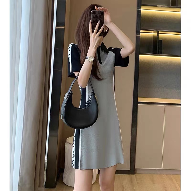 ワンピース 春夏 ガーリー デート 挨拶 きれいめ 清楚 かわいい 半袖 ミディアム丈 ロングワンピ レディース ロング オシャレ 通勤 結婚式 お出かけ 大人 代 30代 韓国 三四郎市場