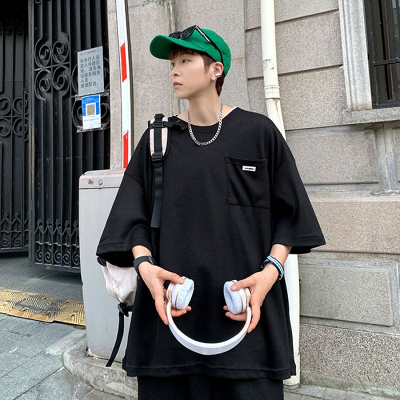 メンズ 韓国 ファッション スポーツウェア トレーニングウェア ストリート系 スト系 B系 ダンス 衣装 Hiphop ヒップホップ メンズファッション モード系 大きいサイズ オーバーサイズ ストリート男子 ゆったり 半ズボン モード系 韓国系 おしゃれ スエット パジャマ 部屋