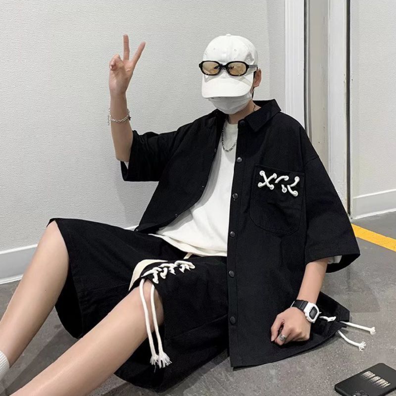 メンズ 韓国 ファッション 上下セット スポーツウェア トレーニングウェア ストリート系 スト系 B系 ダンス 衣装 Hiphop ヒップホップ メンズファッション モード系 大きいサイズ オーバーサイズ ストリート男子 ゆったり 半ズボン モード系 韓国系 おしゃれ パジャマ メンズ 韓国 ファッション 上下セット スポーツウェア トレーニングウェア ストリート系 スト系 B系 ダンス 衣装 Hiphop ヒップホップ メンズファッション モード系 大きいサイズ オーバーサイズ ストリート男子 ゆったり 半ズボン モード系 韓国系 おしゃれ パジャマ