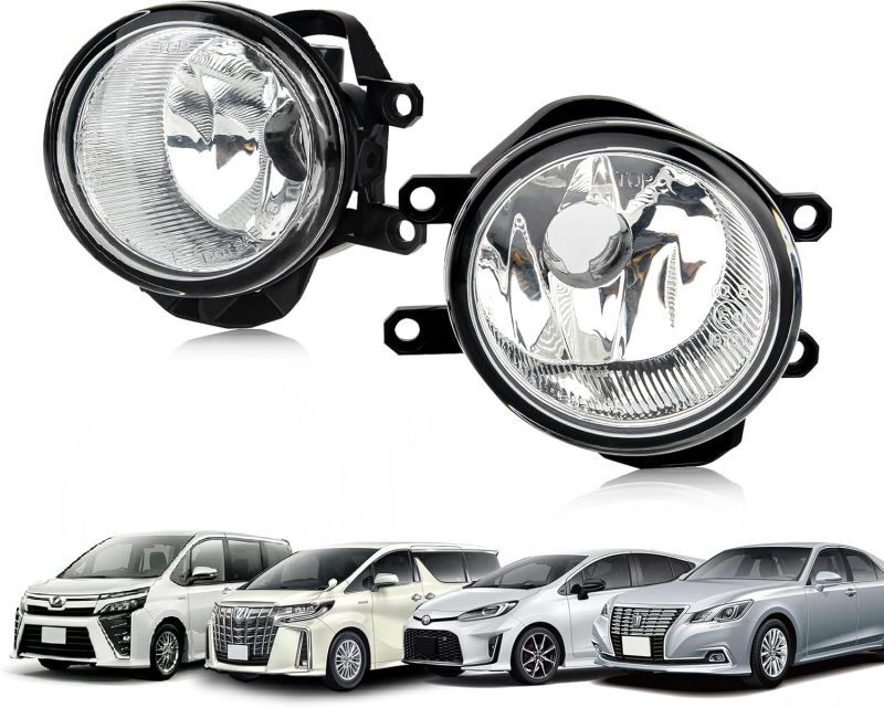 OPPLIGHT フォグランプ ユニット 後期型 トヨタ車対応 H16に交換 純正同形状 純正交換 加工不要 光軸調整付き 車検対応 Eマーク付 ガラスレンズ アルミ製ボディ 熱に強い 防塵防水
