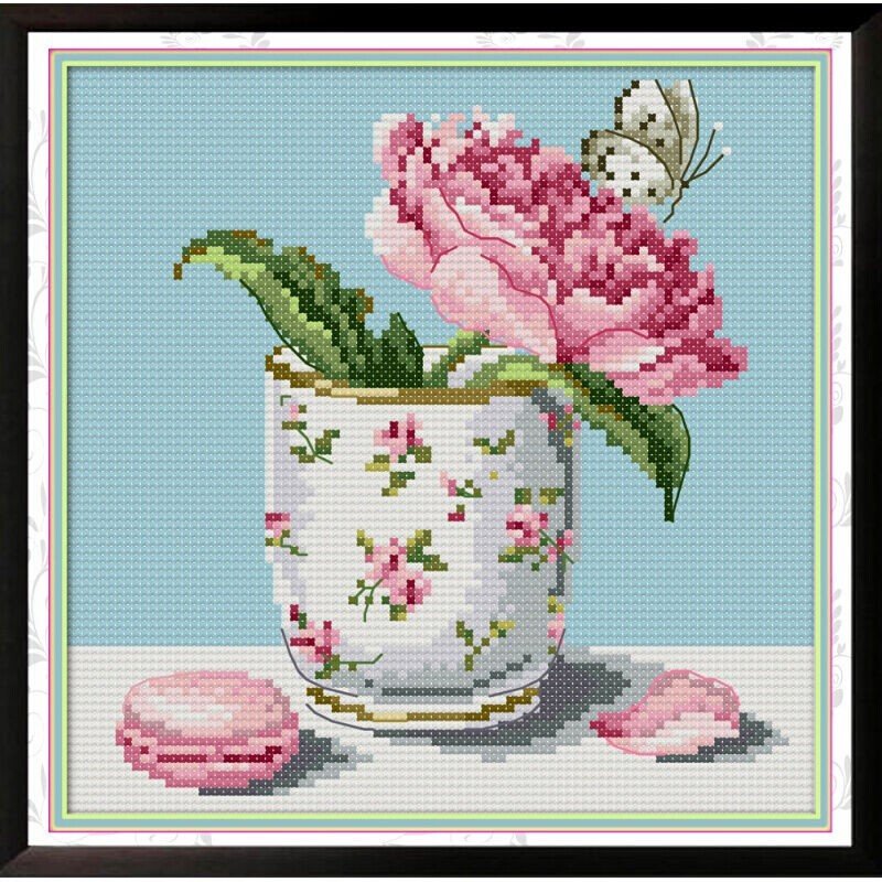 クロスステッチ ボタンの花 刺繍キット Diy 初心者 指ぬき 糸通し付き 家庭刺繍装飾品 裁縫 ホームデコレーション芸術 贈り物 創造的装飾 壁アート 芸術品 クロスステッチ ボタンの花 刺繍キット Diy 初心者 指ぬき 糸通し付き 家庭刺繍装飾品 裁縫 ホームデコレーション芸術 贈り物 創造的装飾 壁アート 芸術品